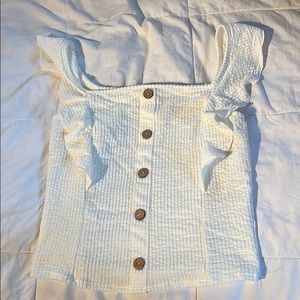 White Dressy TankTop